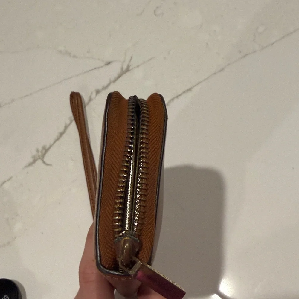 Tory Burch Brown Wristlet Clutch - Picture 2 of 7